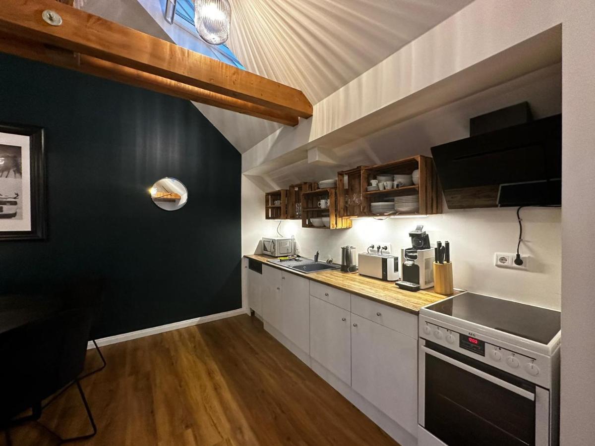 Nr 14 - Hochwertiges 3 Zimmer Maisonette Appartment Mit Grosszugigen Wohnbereich Und Balkon Leipzig Exterior foto