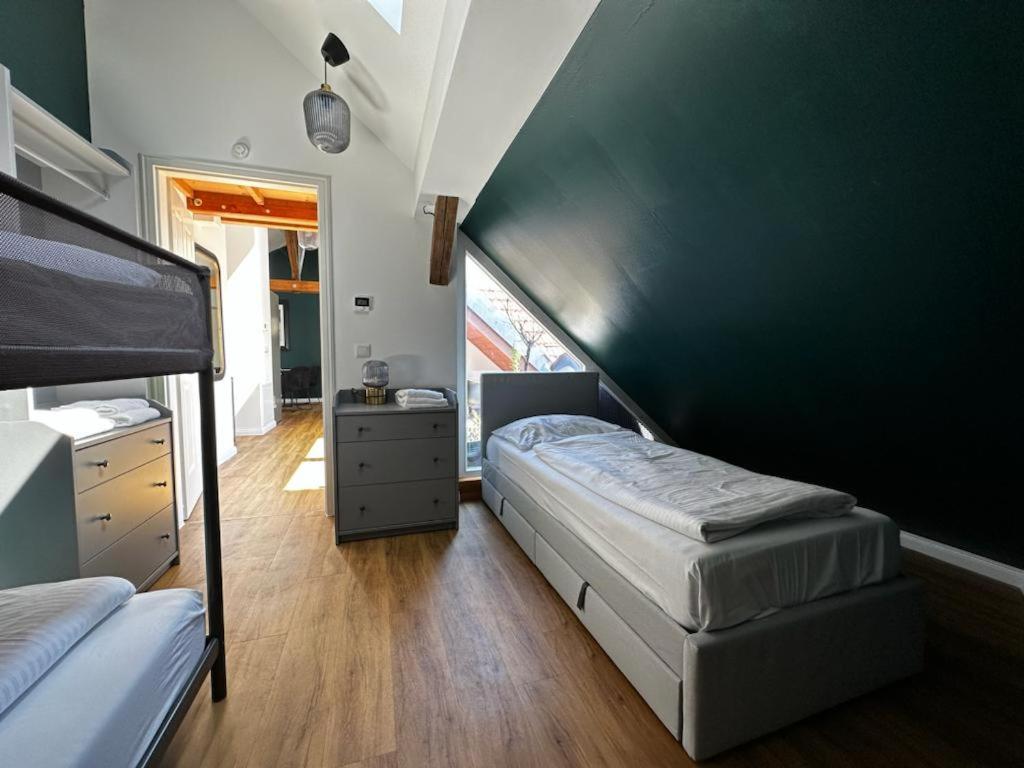 Nr 14 - Hochwertiges 3 Zimmer Maisonette Appartment Mit Grosszugigen Wohnbereich Und Balkon Leipzig Exterior foto